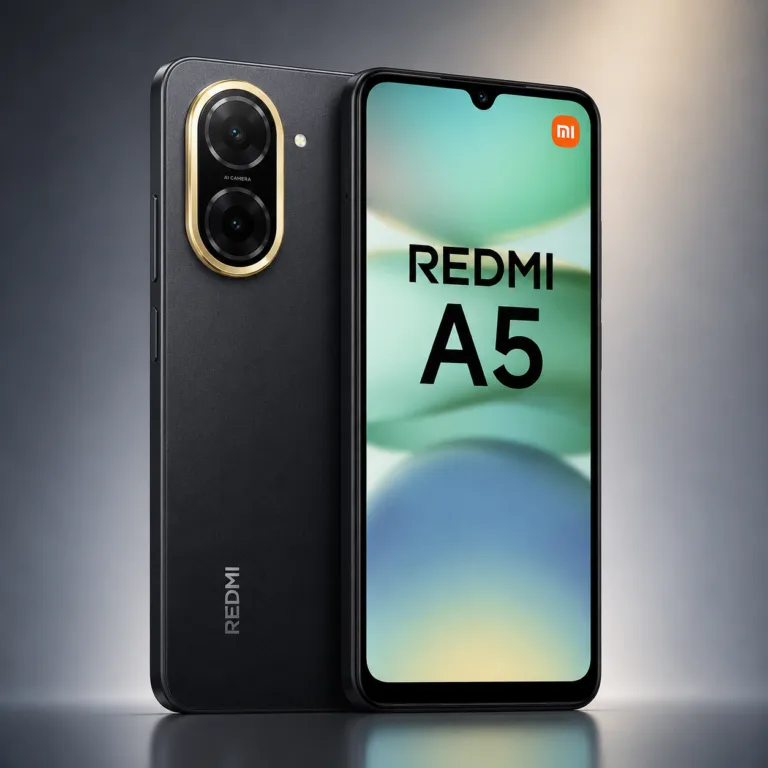 Xiaomi Redmi A5 4G smartphone in Midnight Black - Smart Talk Sri Lanka