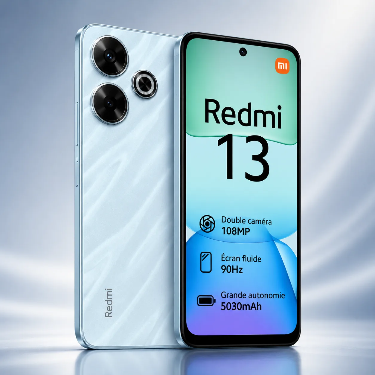 Xiaomi Redmi 13 smartphone in Ocean Blue - Smart Talk Sri Lanka Xiaomi Redmi 13 smartphone in Ocean Blue - Smart Talk Sri Lanka