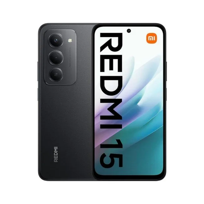 Xiaomi Redmi 15 4G smartphone in Midnight Black - Smart Talk Sri Lanka