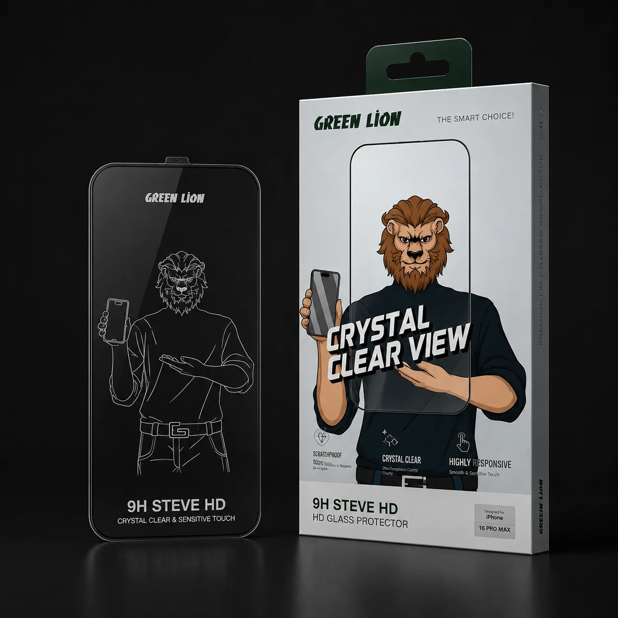 Green Lion 9H Steve HD Screen Protector Price in Sri Lanka Green Lion 9H Steve HD Screen Protector Price in Sri Lanka